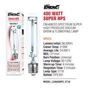 L E Super HPS 400 Watt