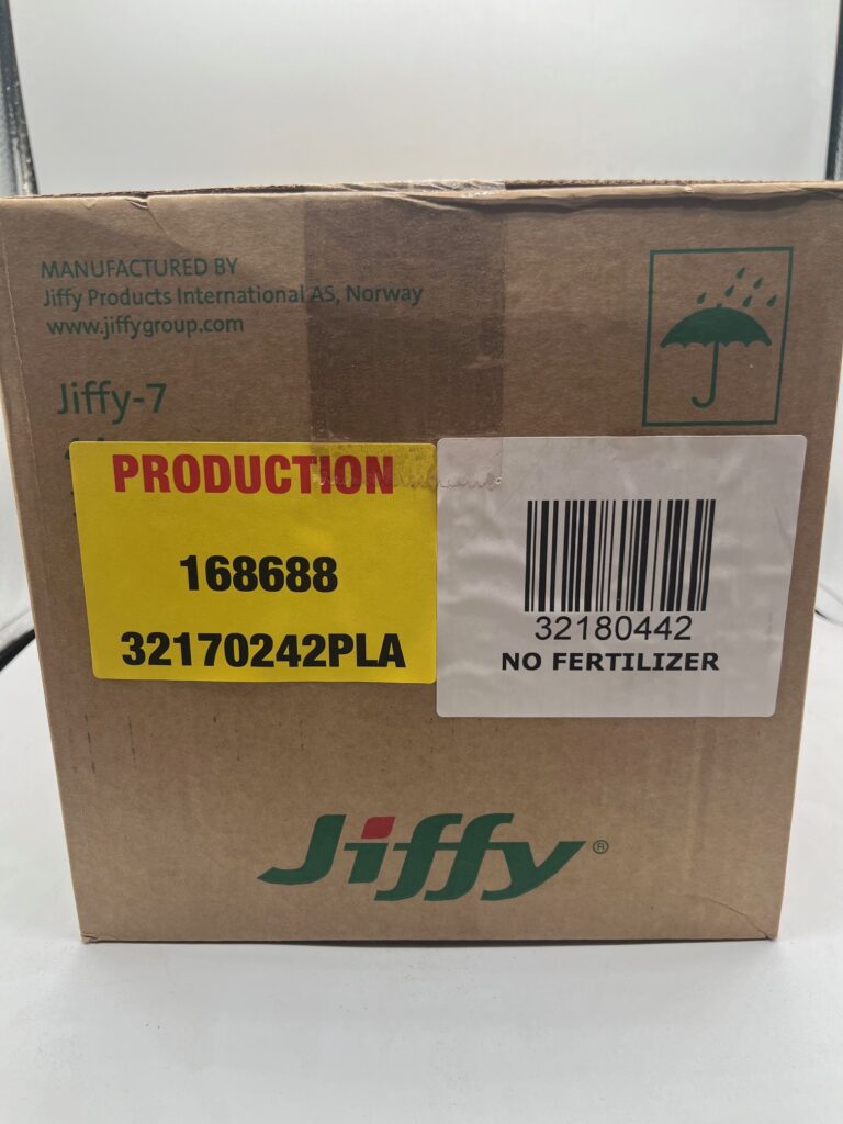 Jiffy Peat Pellets 60/40 Coir Mix