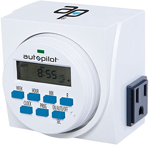 autopilot dual outlet digital timer