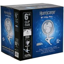 Hurricane Classic Clip Fan - 6 in