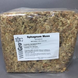WillGro Sphagnum Moss 500 gram