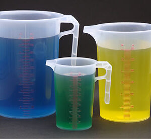 heavy duty food-safe polypropylene measuring cup
