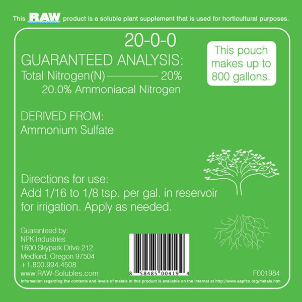 RAW NITROGEN