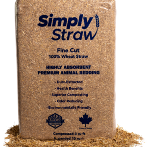 Simply Straw compressed bail