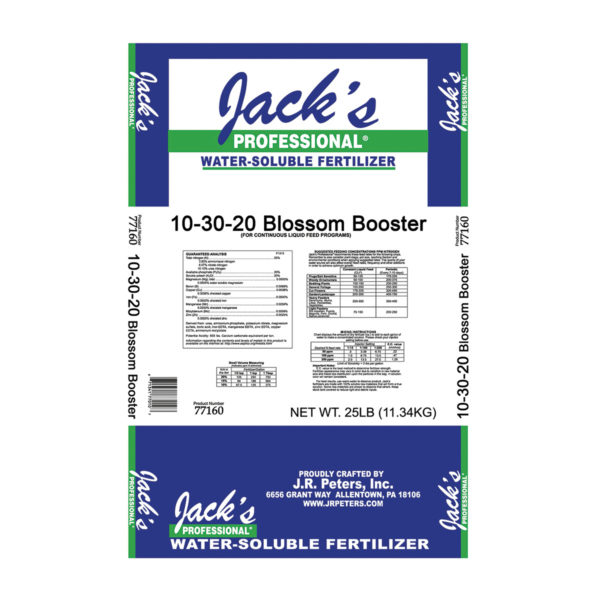 Jack's Nutrients 10-30-20 Bloom