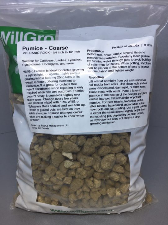 WillGro Pumice - Coarse 3L
