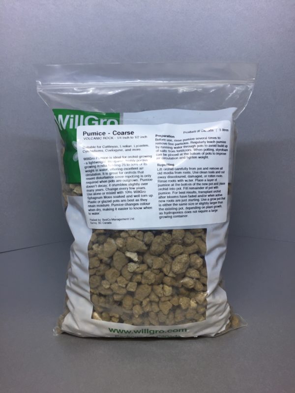 WillGro Pumice - Coarse 3L