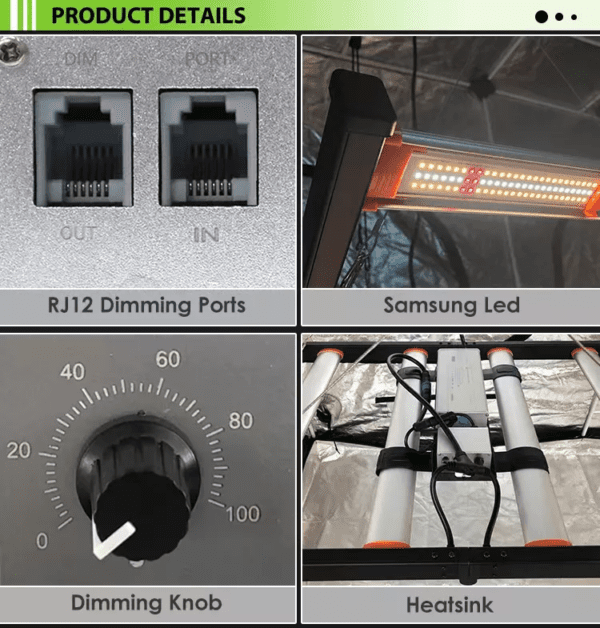 LED G3 SERIES 320W features