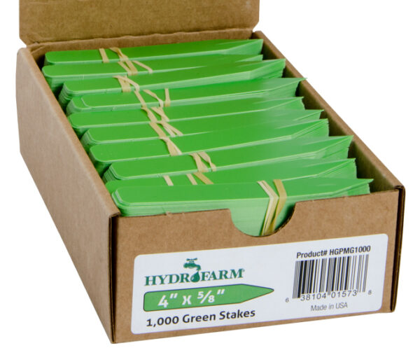 Green Colored plant Labels