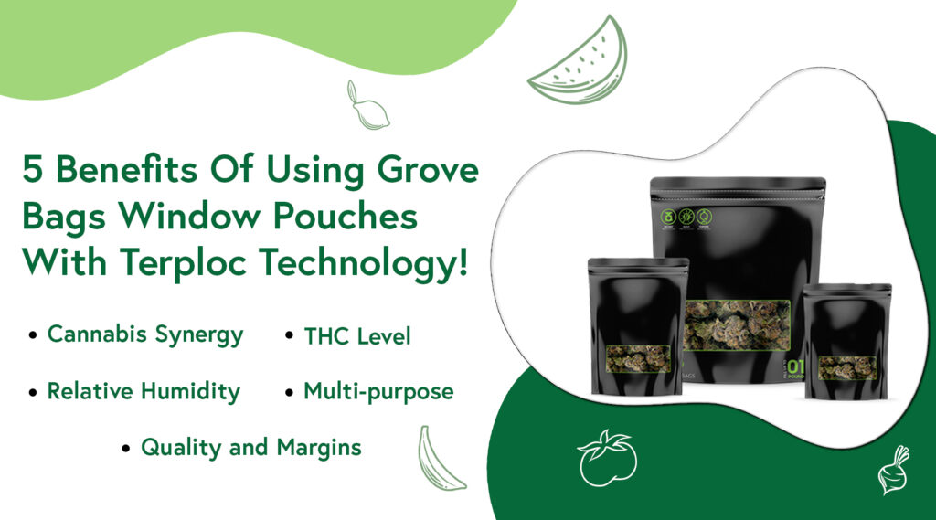 5 Benefits of Using Grove Bags Window Pouches with TerpLoc Technology!