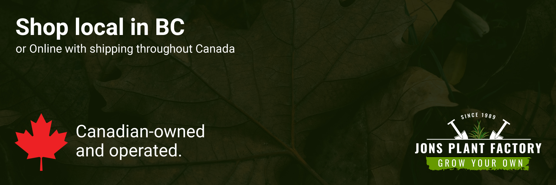 Canadian-owned and operated