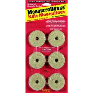Mosquito dunk card of 6