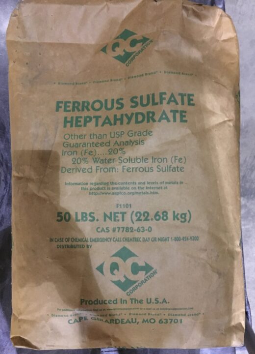 Ferrous Sulphate moss Killer