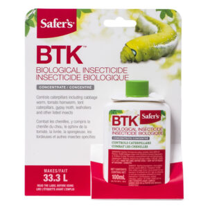 Safer's BTK Biological Insecticide Concentrate 100 mL