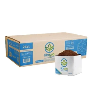 Fibre Gro Lite Open Top 2 Gallon Coco Grow Bag for indoor coco growing
